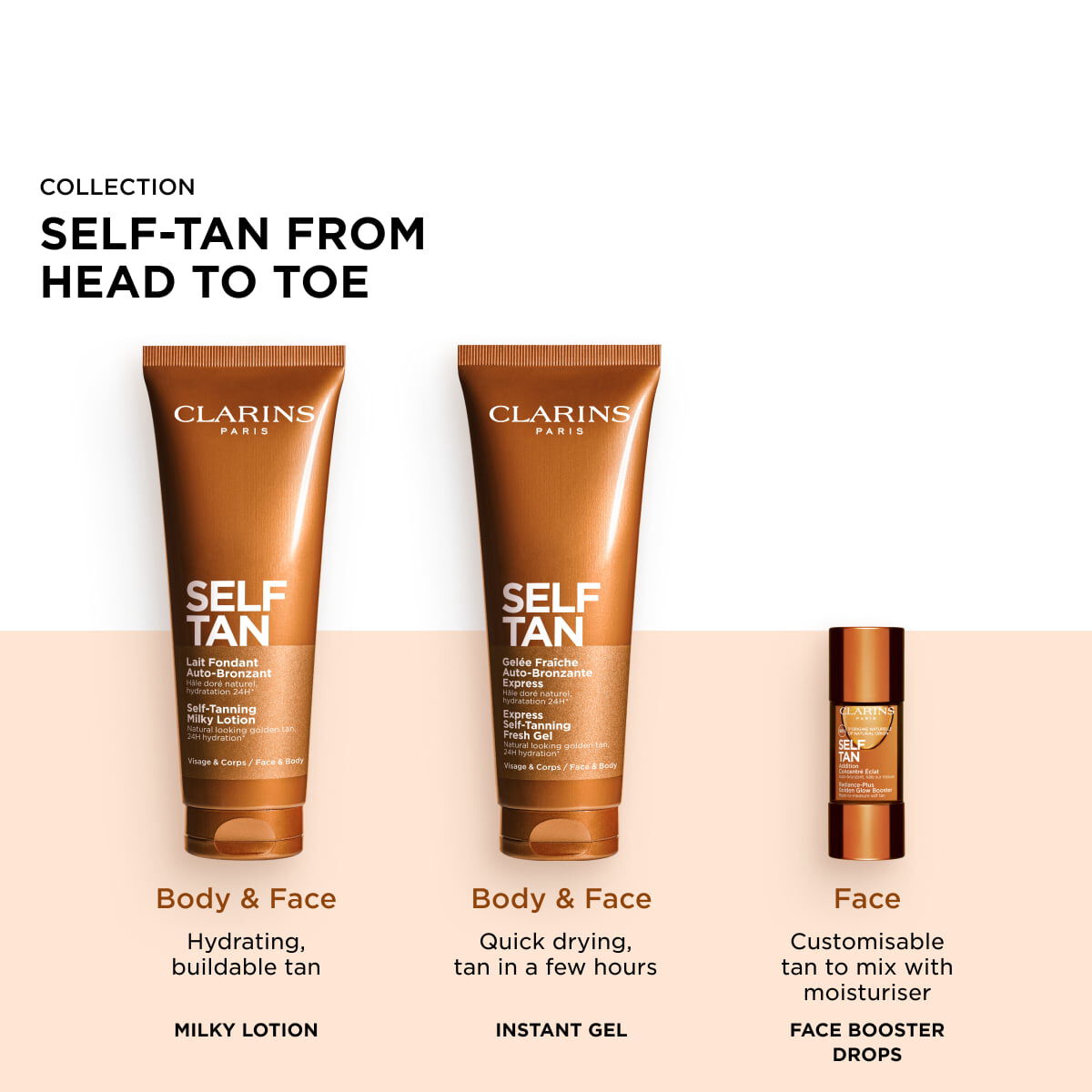 Self Tanning Instant Gel 125ml | CLARINS®
