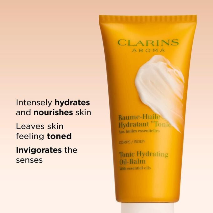 Tonic hydrating body oil-balm intensely nourishes and tones the skin, invigorating both your body and mind every day.