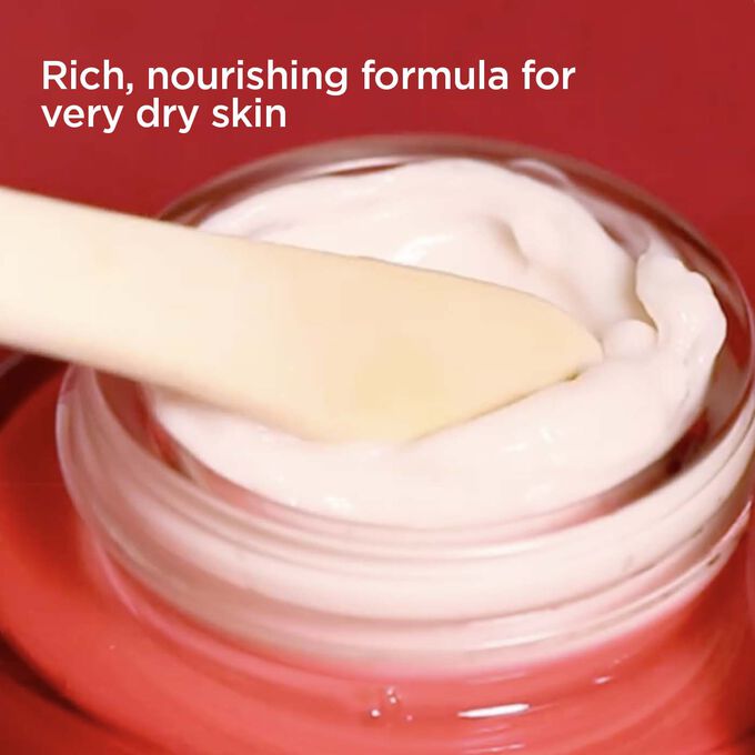 Super-Restorative Day  Cream Dry Skin texture in jar