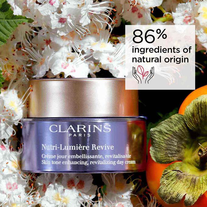 Nutri-Lumière Revive with 86% ingredients of natural origin