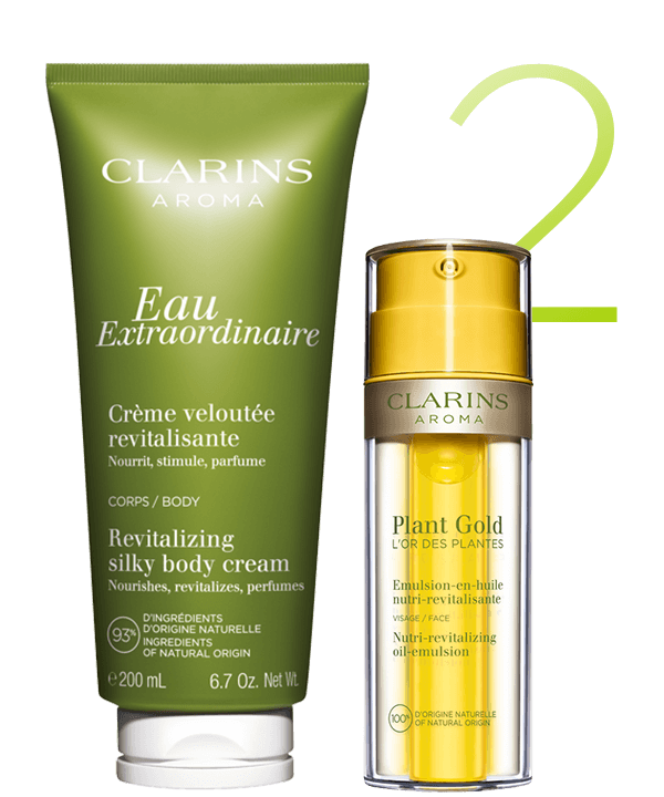 Eau Extraordinare Revitalising Silky Body Cream + Plant Gold L'OR DES PLANTES