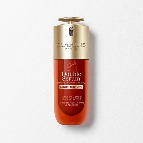 Double Serum Light Texture packshot, that visibly firms and boosts radiance