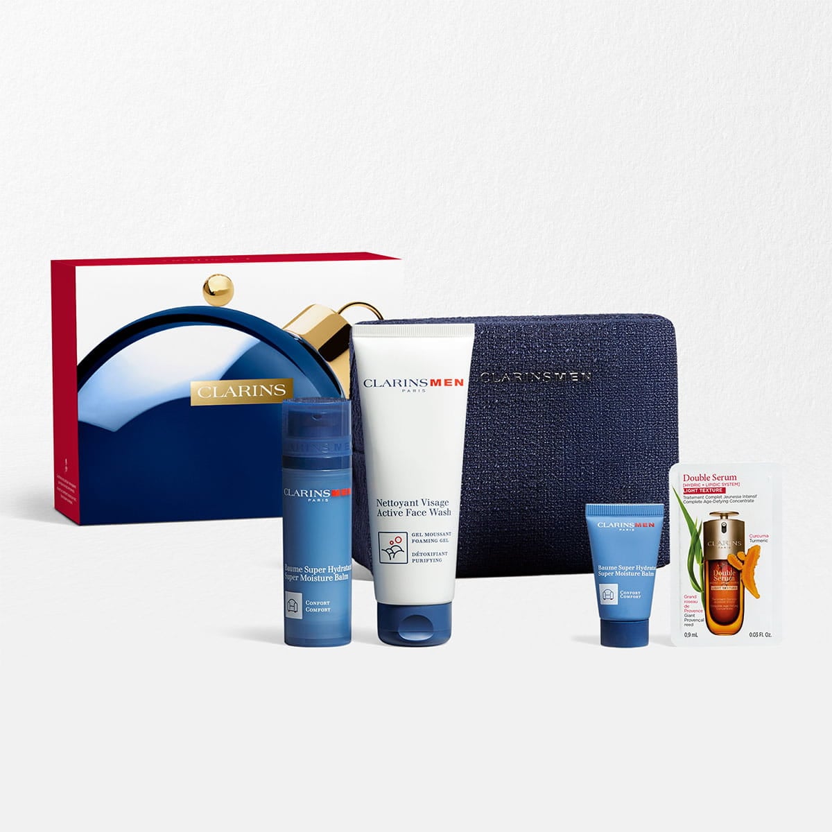 Moisturising Face Care Set for All Skin Types - Clarinsmen