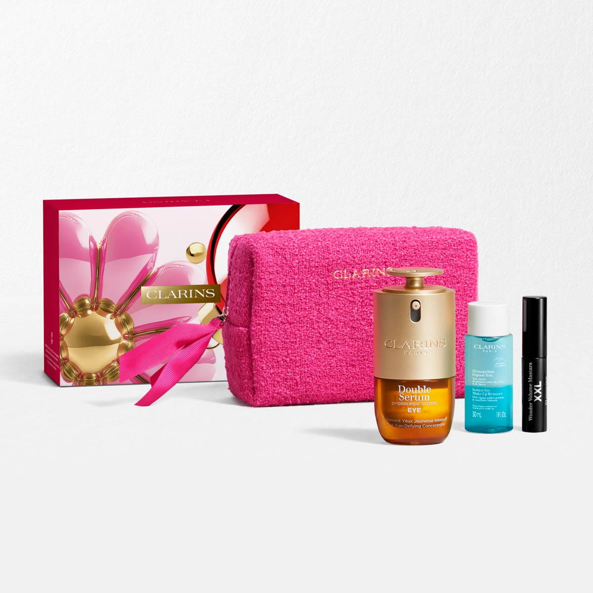 Age-control Eye Care Set - Clarins Double Serum Eye